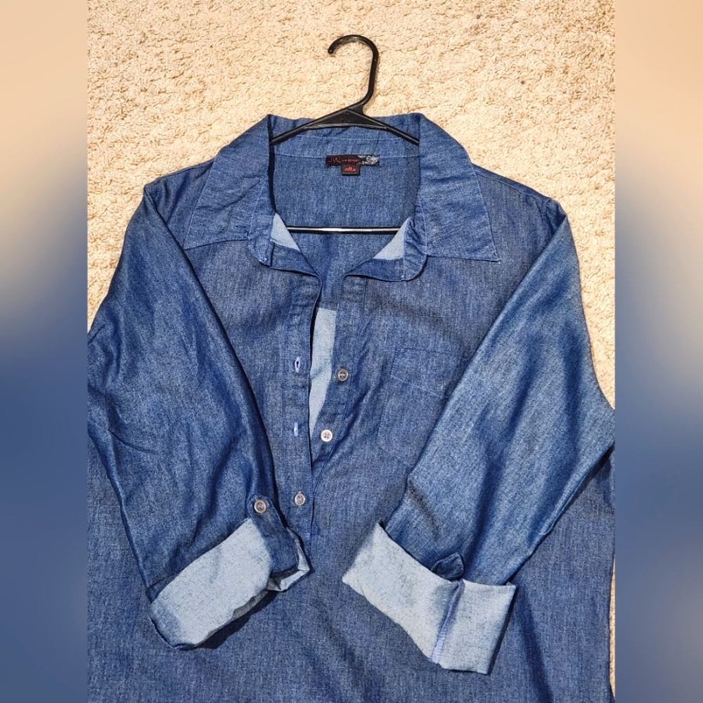 Denim dress